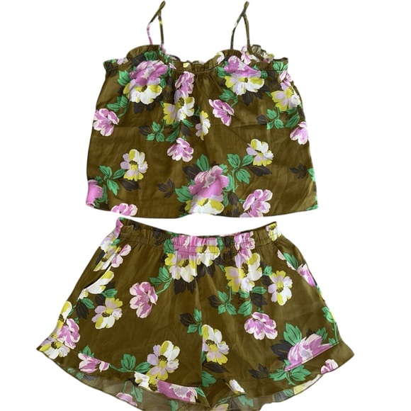 aerie Other - 💚 Aerie | Floral Print Women's Sleepwear Set